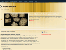 Tablet Screenshot of messer-boerse.de